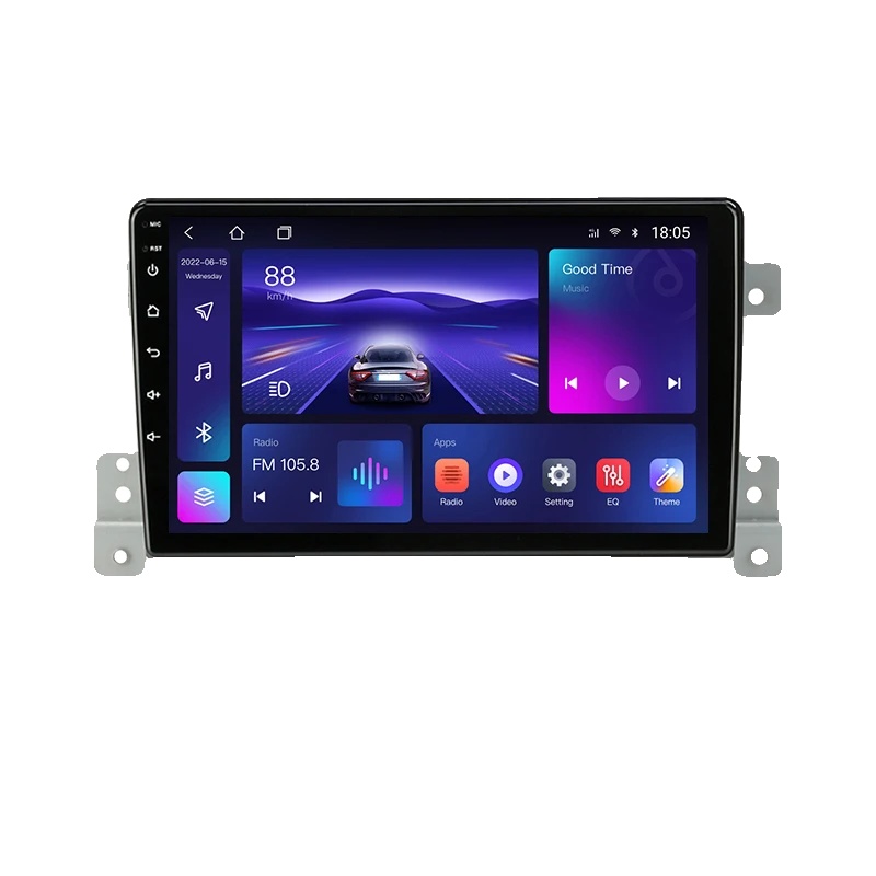 Carplay, Multimedia-player, Lenkradsteuerung, Navigationssystem, Kompatibel Mit Suzuki Grand Vitara 3 2005-2015, T6c