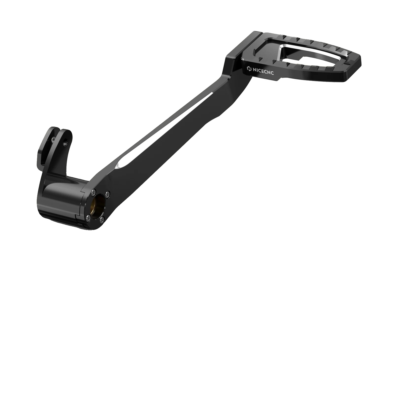 Bremspedal, Hochwertiges Aluminium, Breite Kompatibilität, Schwarz