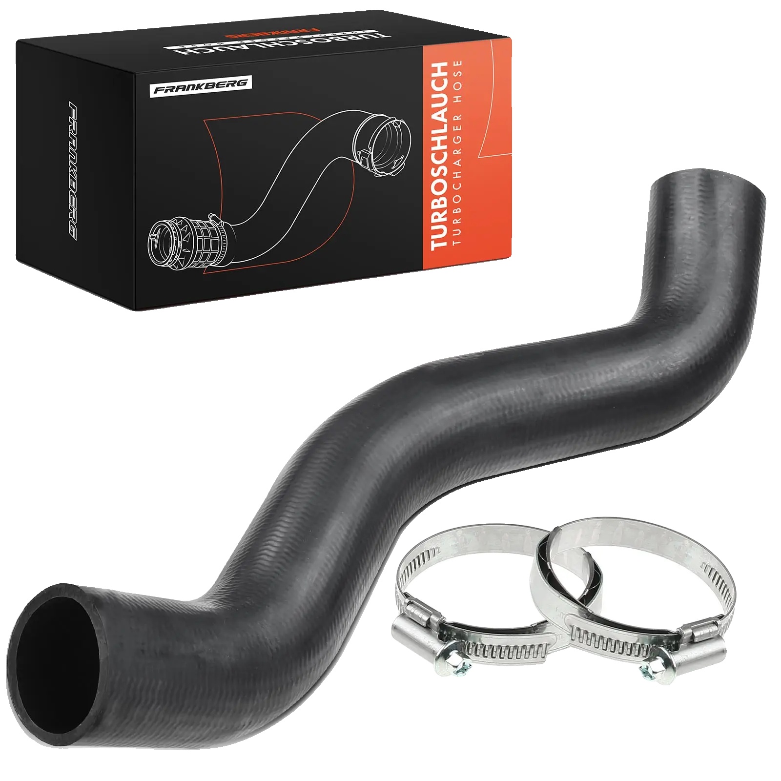 Kühleranschluss, Gummi-material, Länge 460 Mm, Innendurchmesser 43 Mm, Kompatibel Mit Chevrolet, Einbauposition Intercooler