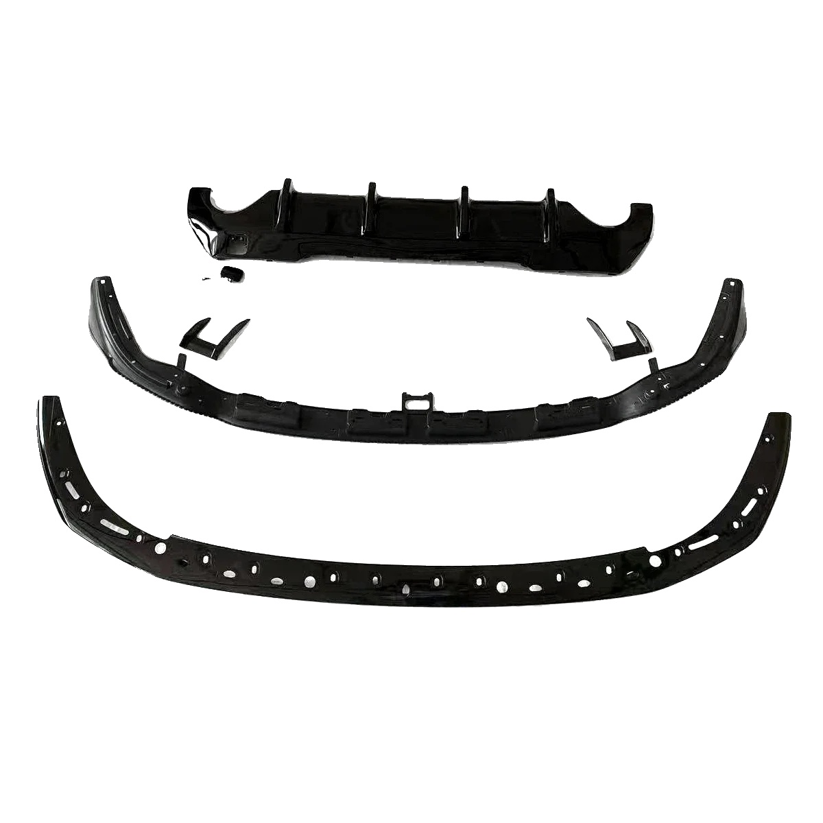Aero-karosserie-kit, Frontsplitter, Heckdiffusor, Wie Gezeigt