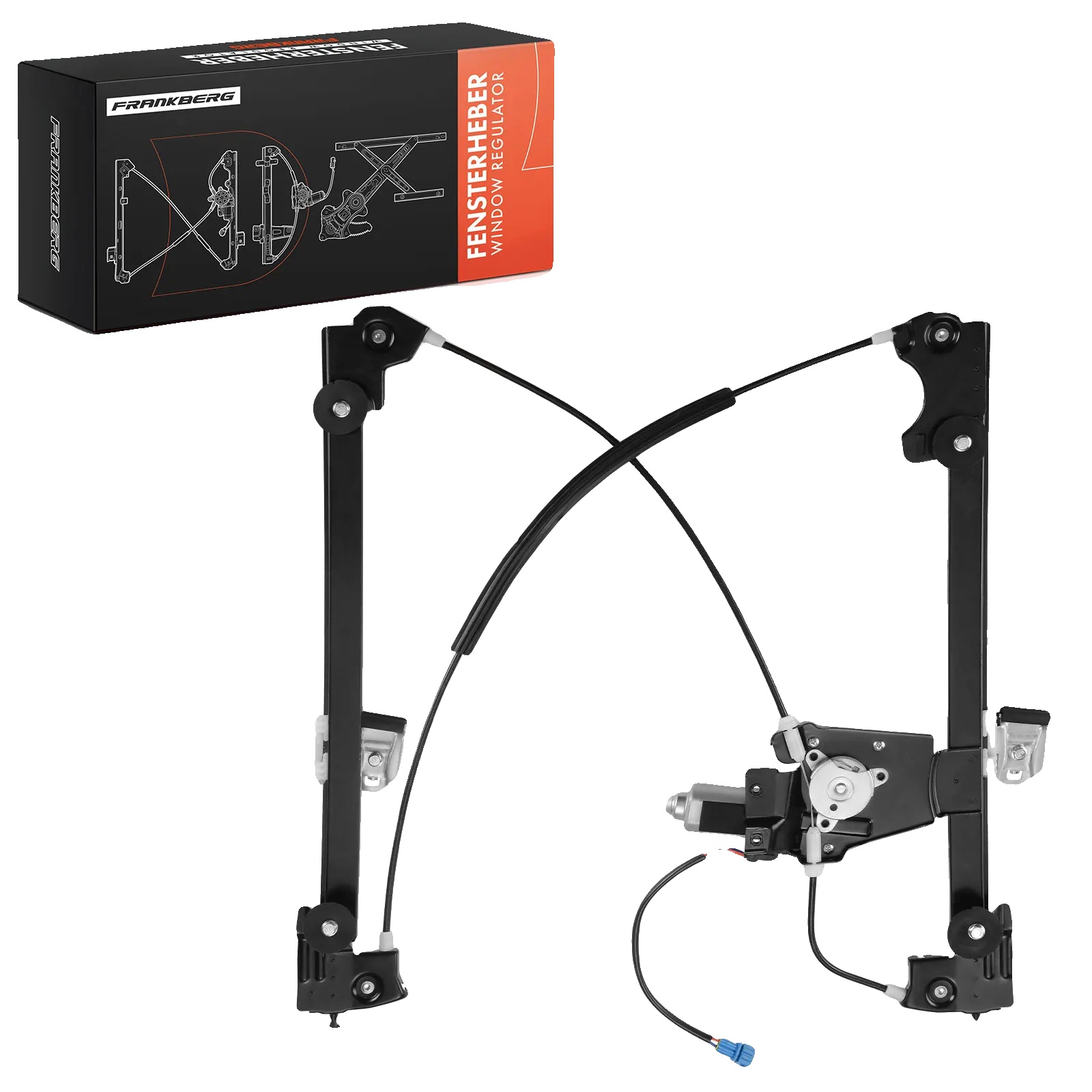 Fensterheber, Elektrische Betätigung, Vorne Links, Installation, Kompatibel Mit Land Rover Freelander L314 / Ln Suv 1998-2006, 2 Anschlüsse,