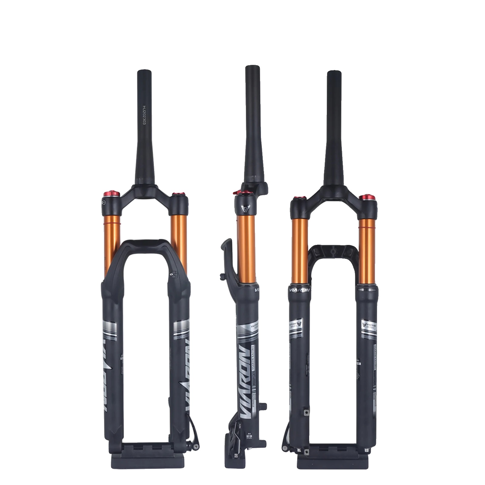 Mtb-gabel, 120 Mm Federweg, Luft- Und Öldämpfung, 29--manuell