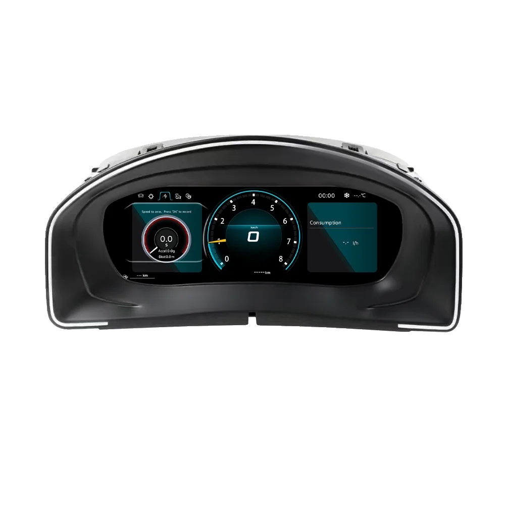Digitales Dashboard-cluster, 12,3 Zoll Hd-display, Multi-modell-kompatibilität, Tiguan 04-08