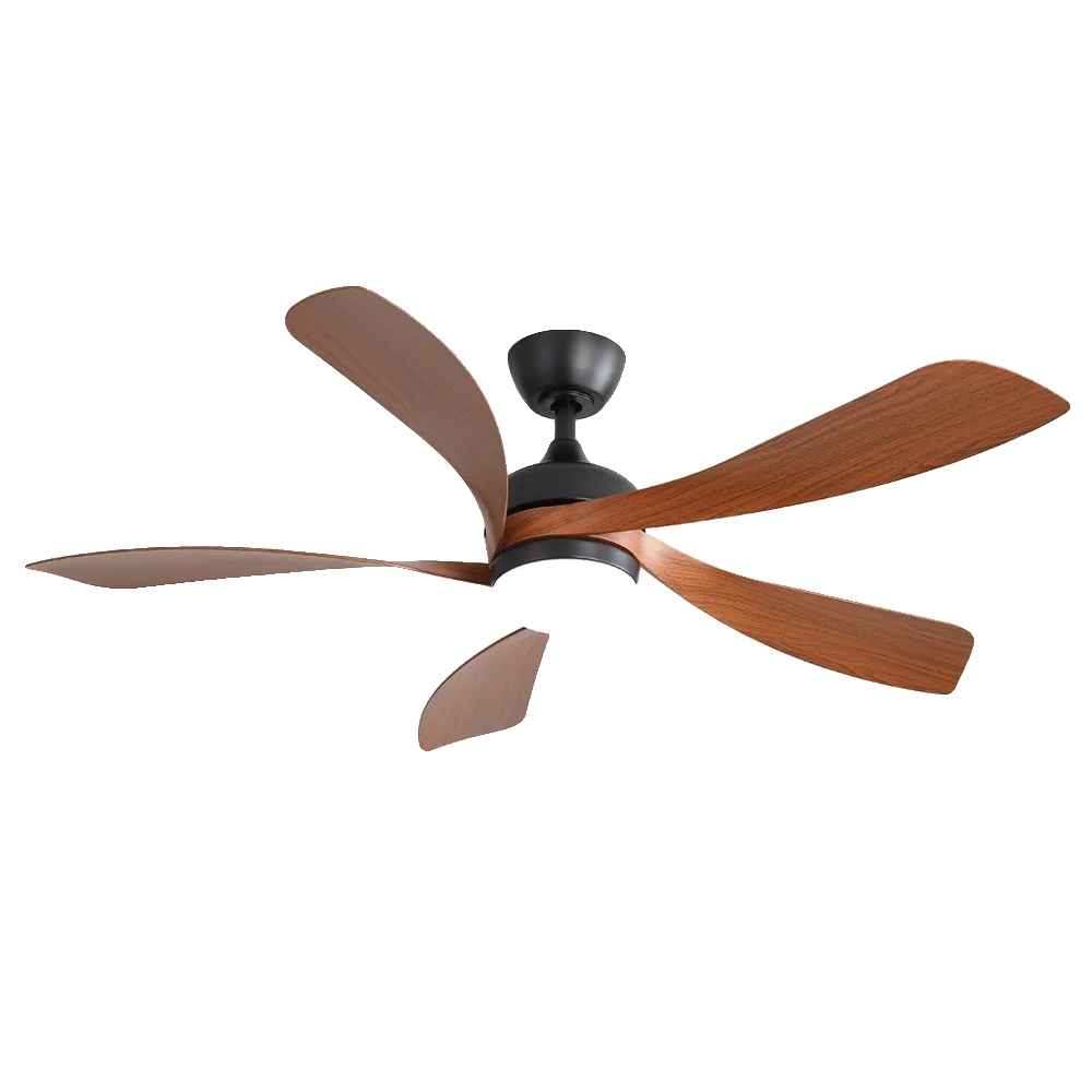Deckenventilator, Fernbedienung, Energieeffizient, Schwarz, 35w