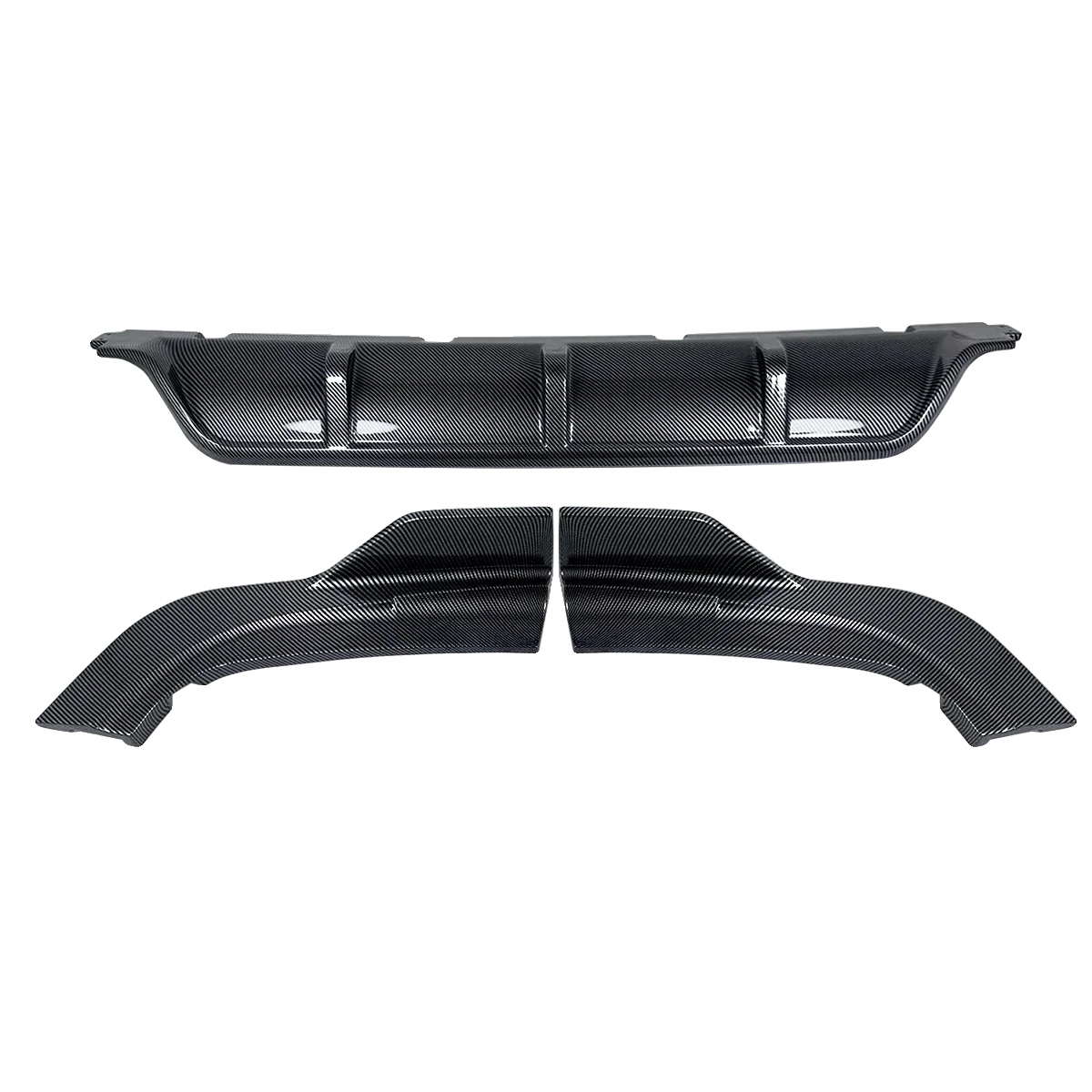 Frontstoßstange Lippe, Einfache Installation, Passt Für 2014-2018 Luxus-crossover-suv Basis, Hintere Lippe Aus Carbon