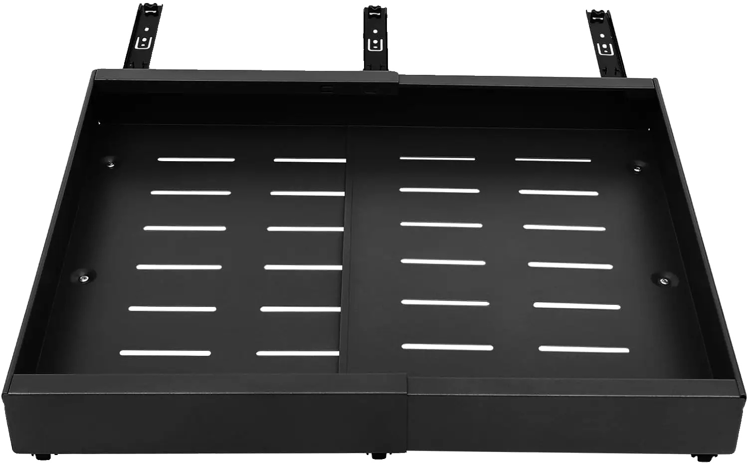 Teleskop-schubladenbox, Tragfähigkeit 10-15 Kg, Länge 32-52 Cm, Breite 42 Cm, Höhe 7,5 Cm, Schienenbreite 4 Cm