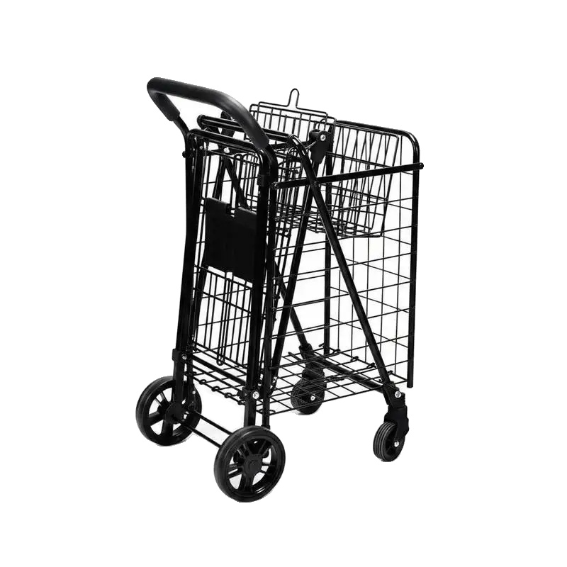 Einkaufswagen, Verstellbarer Griff, Kompakte Aufbewahrung, Fxcwaoltua9dt0