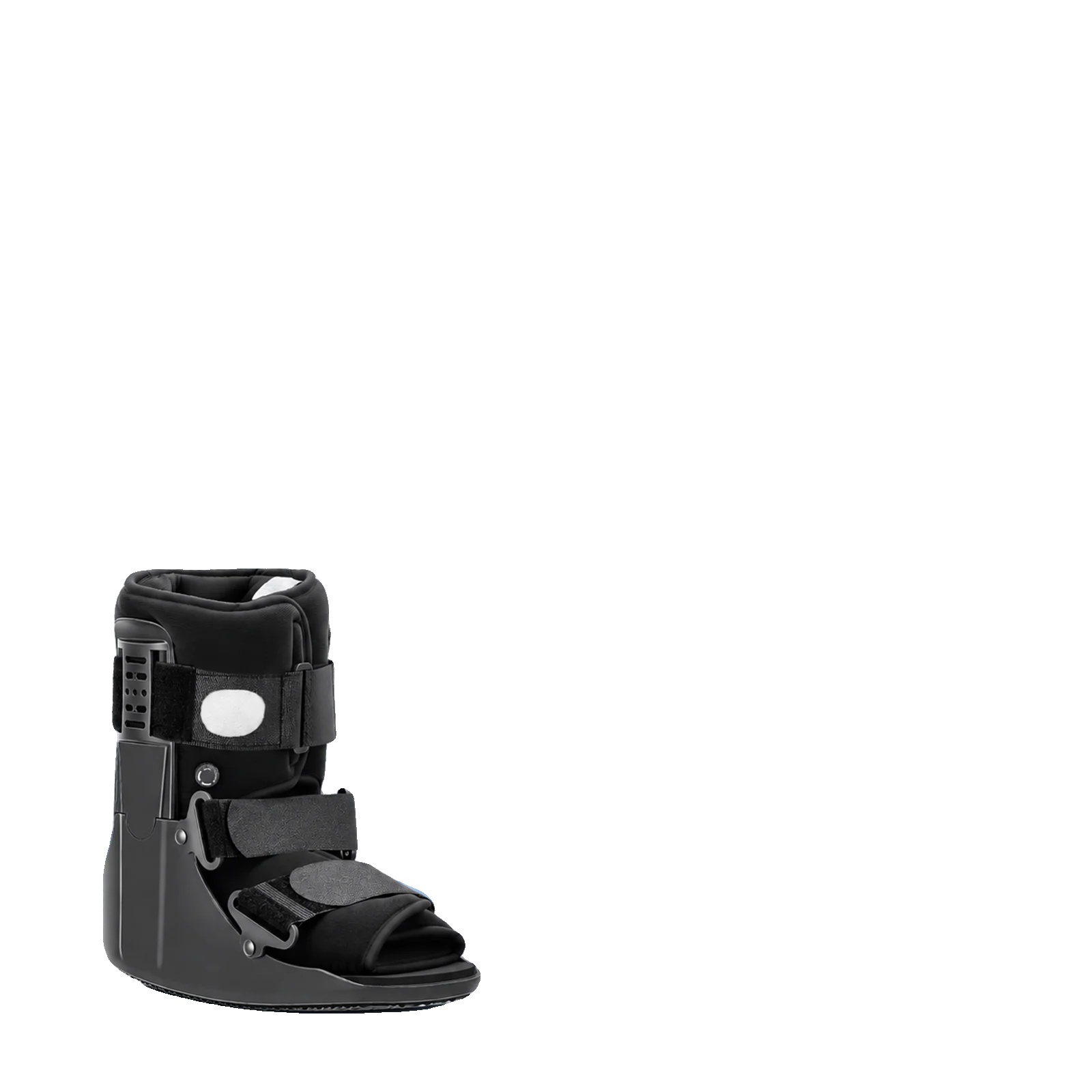 Wanderschuh, Verstellbare Passform, Rutschfeste Sohle, Schwarz