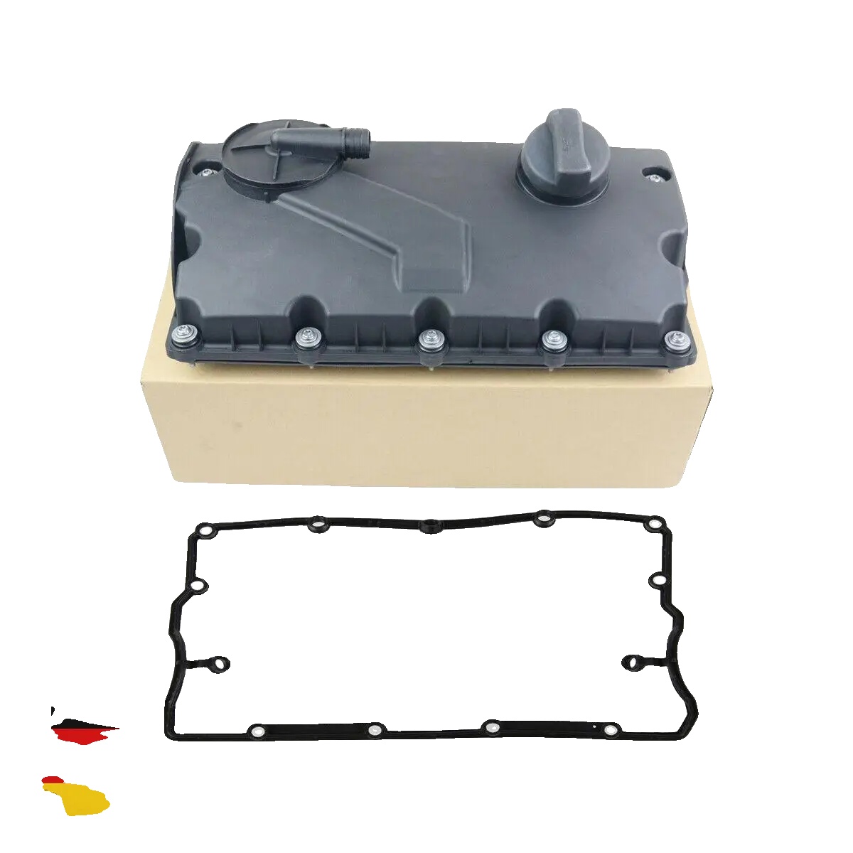 Rocker-ventildeckel, Kompatibel Mit Audi A3 Und Anderen, Hochwertige Kunststoffkonstruktion, Standardmaße Für Verschiedene Modelle, Entwickelt Für