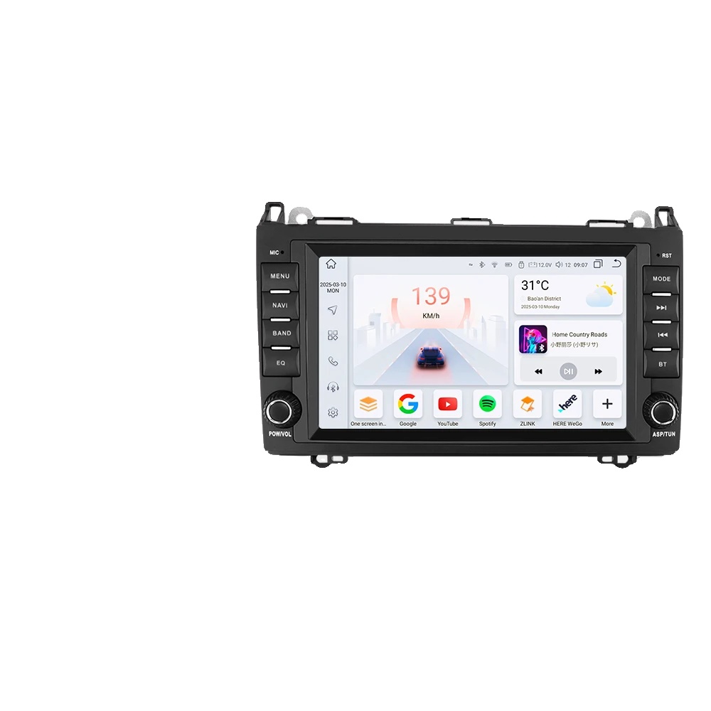 Autoradio, Multimedia-erlebnis, Touchscreen-oberfläche, Kompatibel Mit Benz B200 Klasse Sprinter W906 Viano Vito W639, S6 Hinzufügen Ahdc2