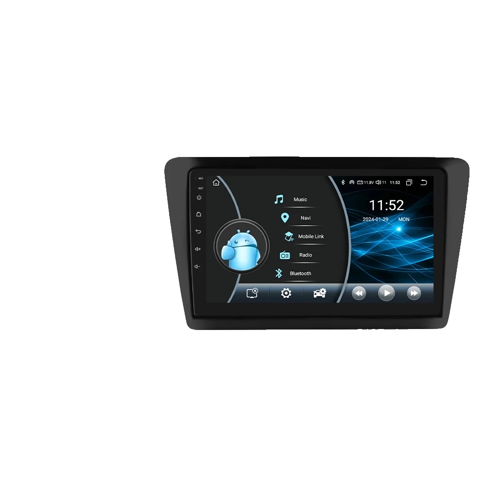 Carplay, Navigationssystem, Sprachsteuerung, Kompatibel Mit Skoda Rapid 2013-2019, W1 (2gb 32gb)-a