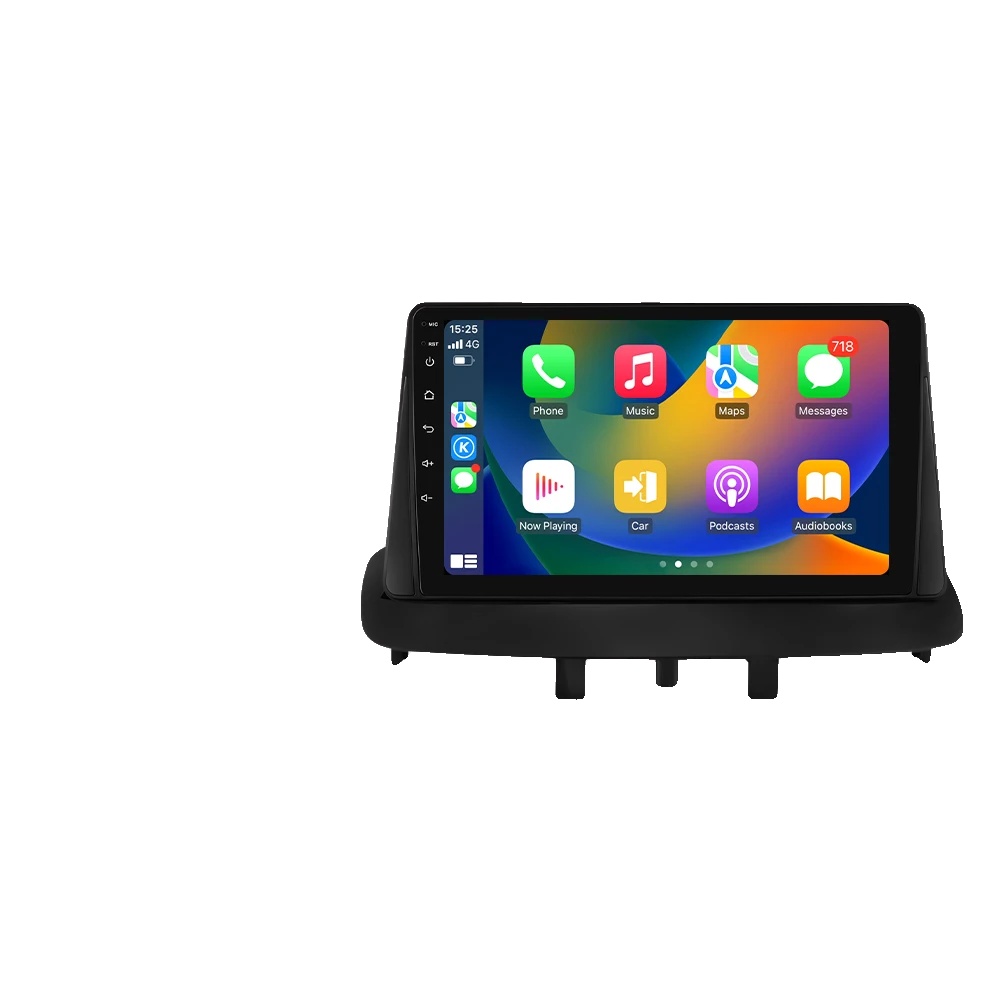 Autoradio, Touchscreen, Multimedia-funktionen, Kompatibel Mit Renault Megane 3 2008 - 2014, P3 Cp-4core-2g 64g