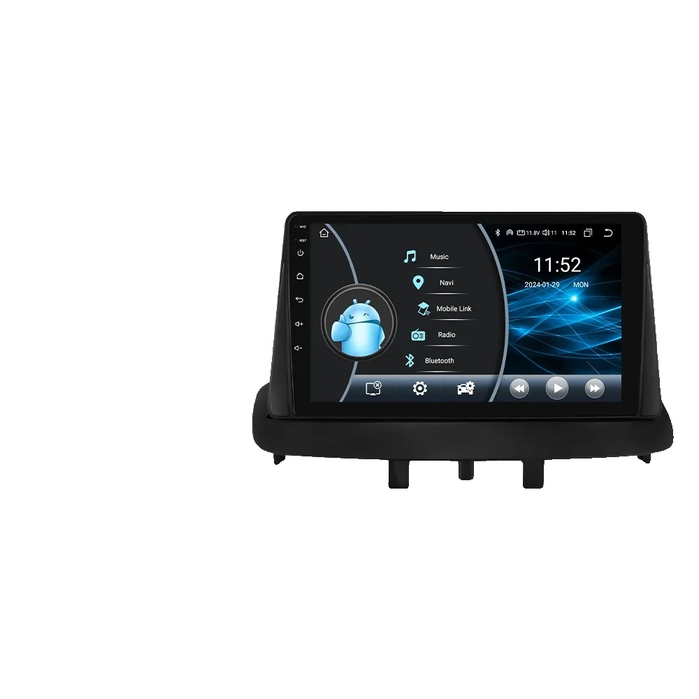 Autoradio, Touchscreen, Multimedia-funktionen, Kompatibel Mit Renault Megane 3 2008 - 2014, W1 Ahd2 Ai