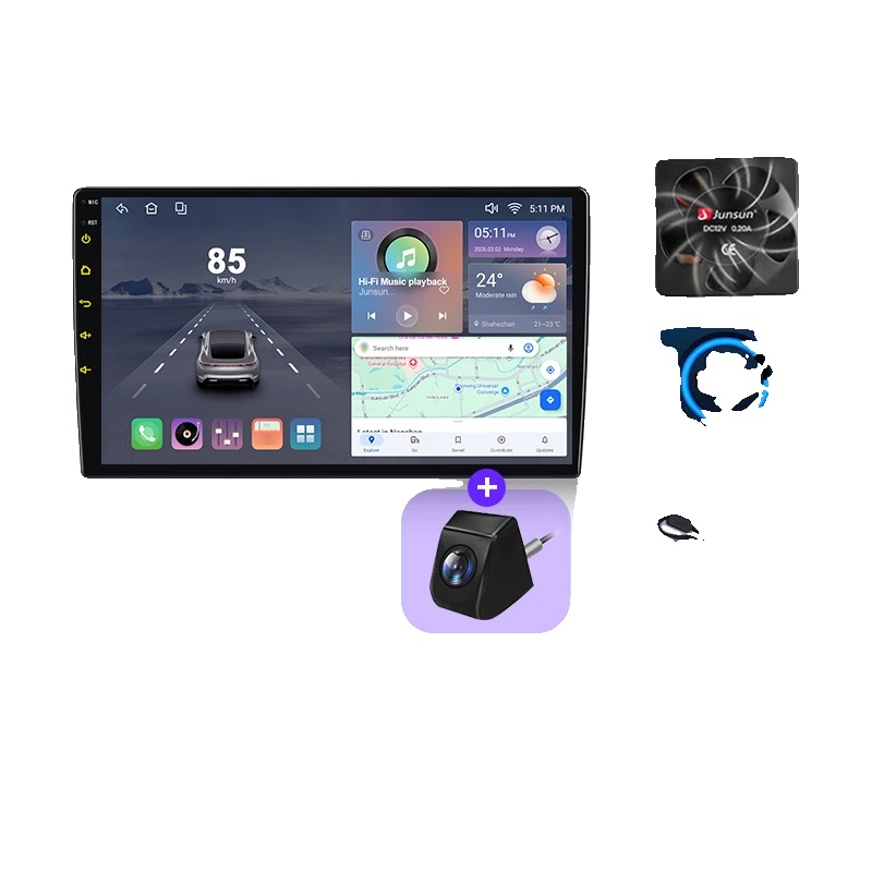 Autoradio, Multimedia-funktionen, Smartphone-integration, Kompatibel Mit Mercedes Benz W169 W245 B200 W906 Sprinter, V2plus(8gb+256gb)geschenk Kamera
