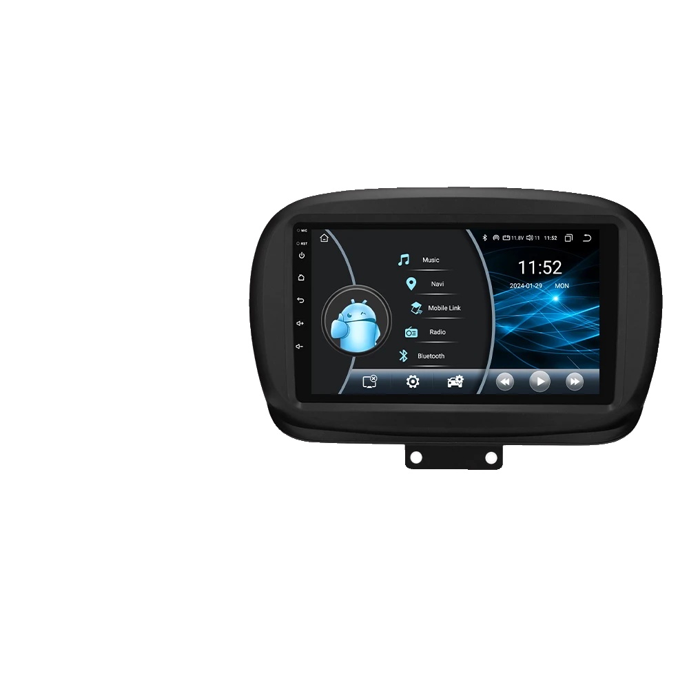 Auto-multimedia-player, Displaygröße, Smartphone-kompatibilität, Kompatibel Mit Fiat 500x 2014-2020, W1 Ki Ahdc2