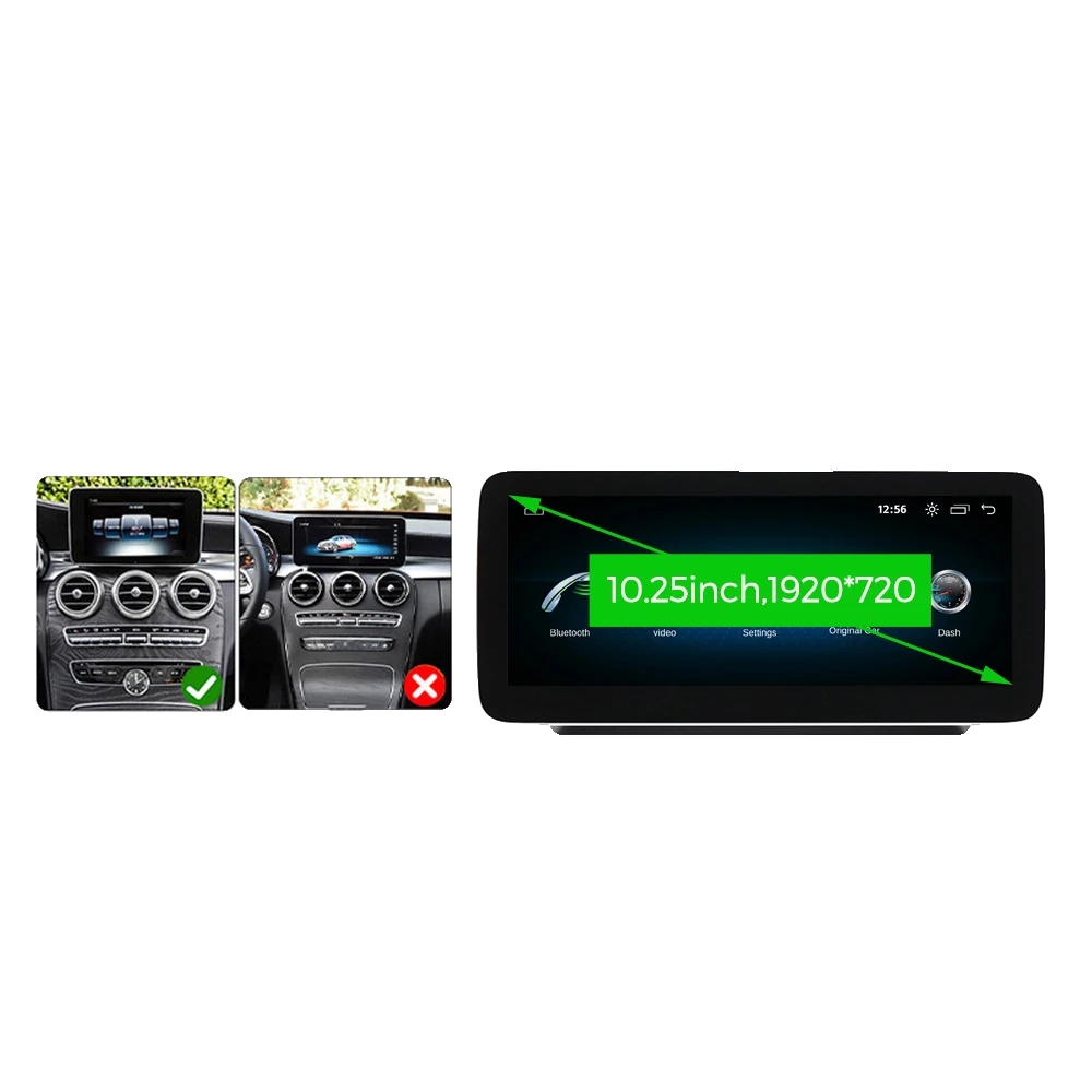 Touchscreen-multimedia-display, Kompatibel Mit Mercedes-benz, Hochauflösende Auflösung, 10.25inch Ntg5.0