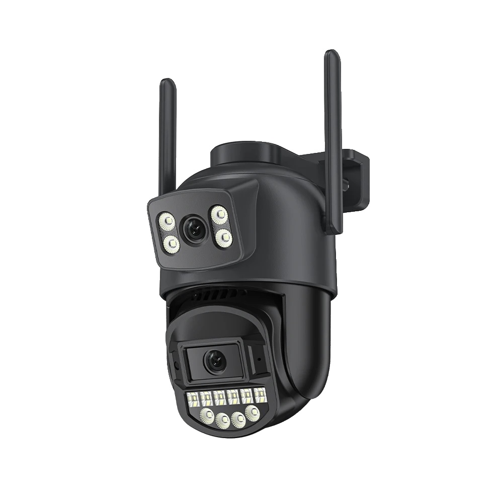 Sicherheitskamera, 10mp Dual-linse, Nachtsicht, 1pcs 10mp Kamera, Eu Stecker-b