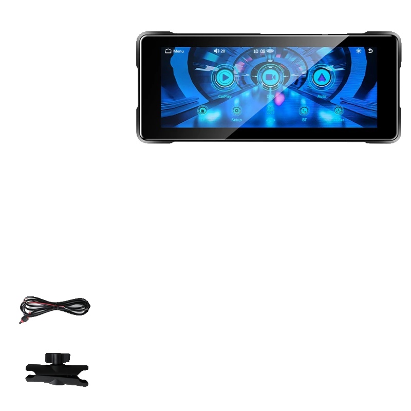 Motorradmonitor, Kabelloses Carplay, Hd Dvr-unterstützung, Mt04