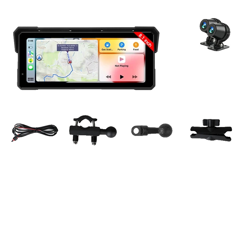 Navigationsgerät, 8,1 Zoll Hd-display, Kabelloses Carplay Und Android Auto, Mt58b-mit Zubehör