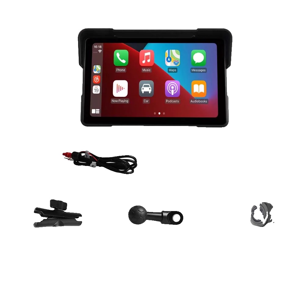 Motorrad Gps-navigation, Kabelloses Carplay, Ipx7 Wasserdicht, M570-tmps