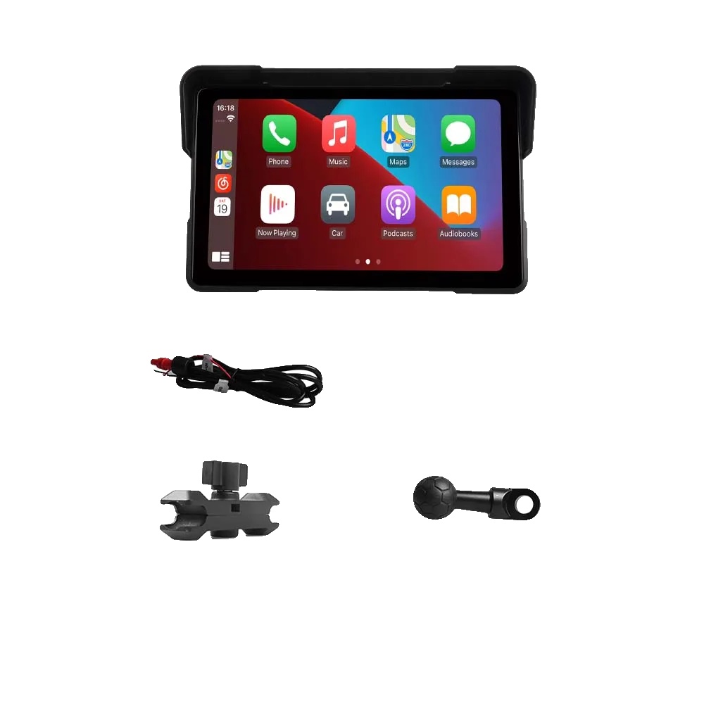 Motorrad Gps-navigation, Kabelloses Carplay, Ipx7 Wasserdicht, M570
