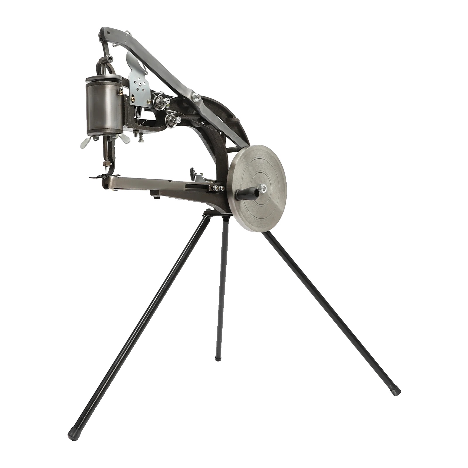 Leder-schuster-nähmaschine, Handkurbelbetrieb, Ideal Für Dicke Materialien, Schwarz