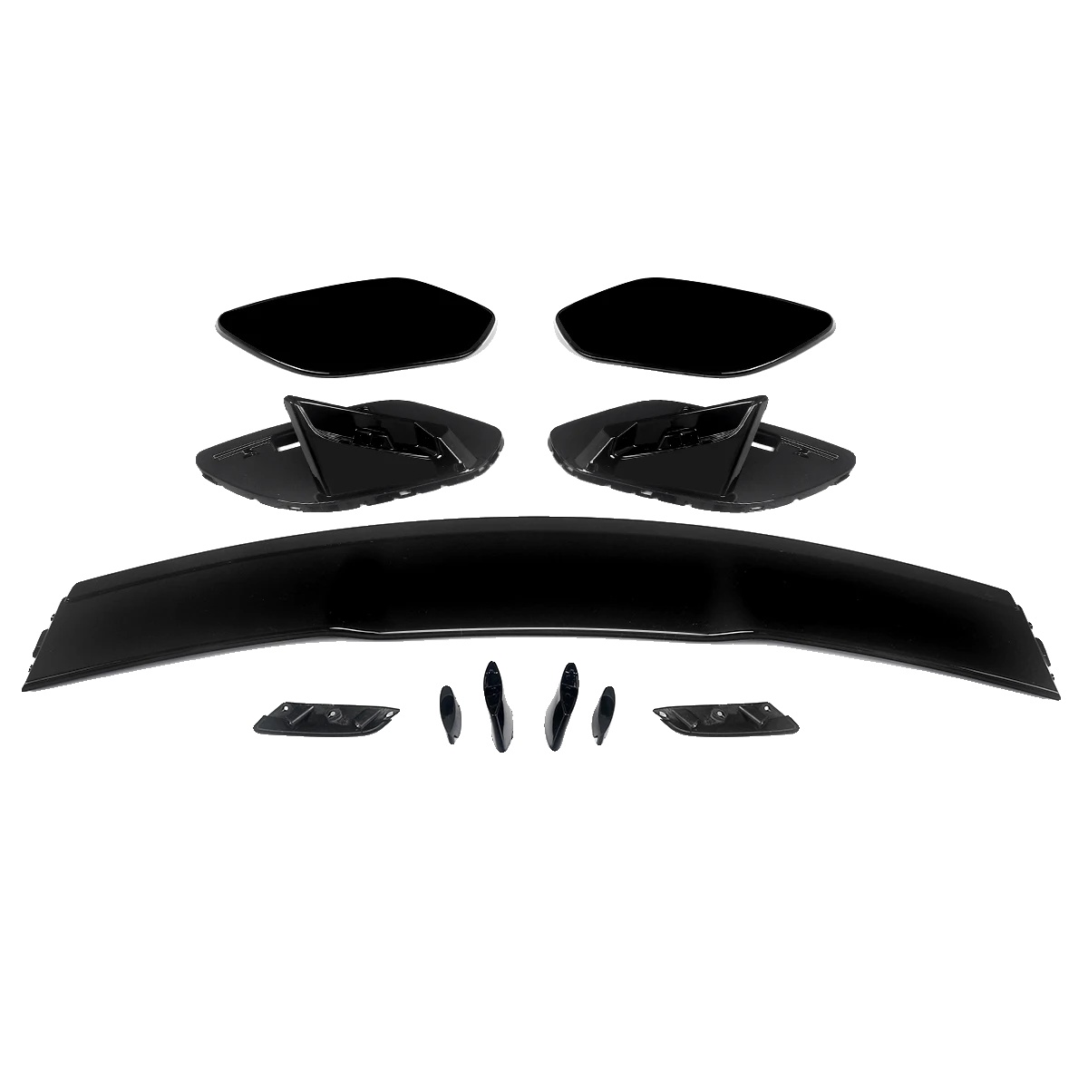 Stoßfänger-diffusor, Hintere Platzierung, Sportstil, Heckspoiler