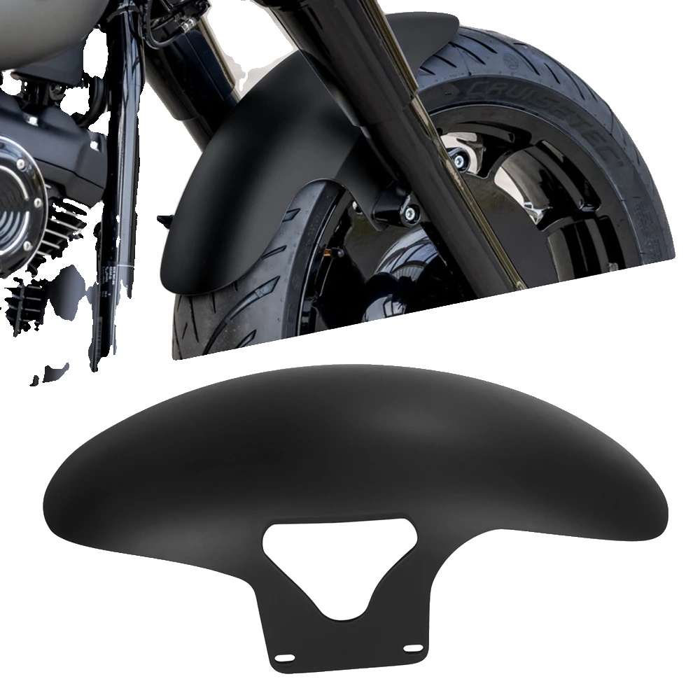 Motorradschutzblech, Abs-kunststoff, Passt Für Harley M8 Softail Fatboy, Materie Schwarz