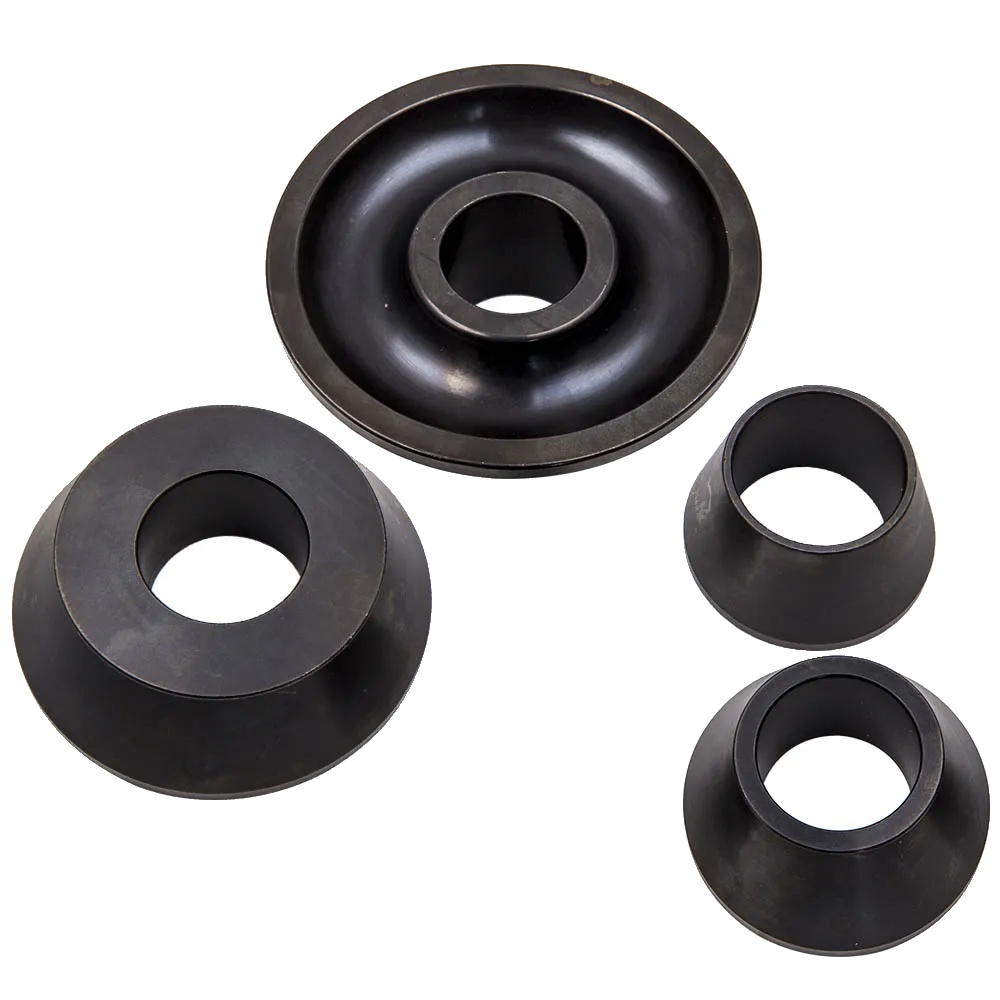 Radsatzadapterkegel-set, 45 Kohlenstoffstahl, Wellenmaß 40mm, 4 Stück, Kompatibel Mit Standard-taper-kegel, Ersatzteil Für Den Aftermarket