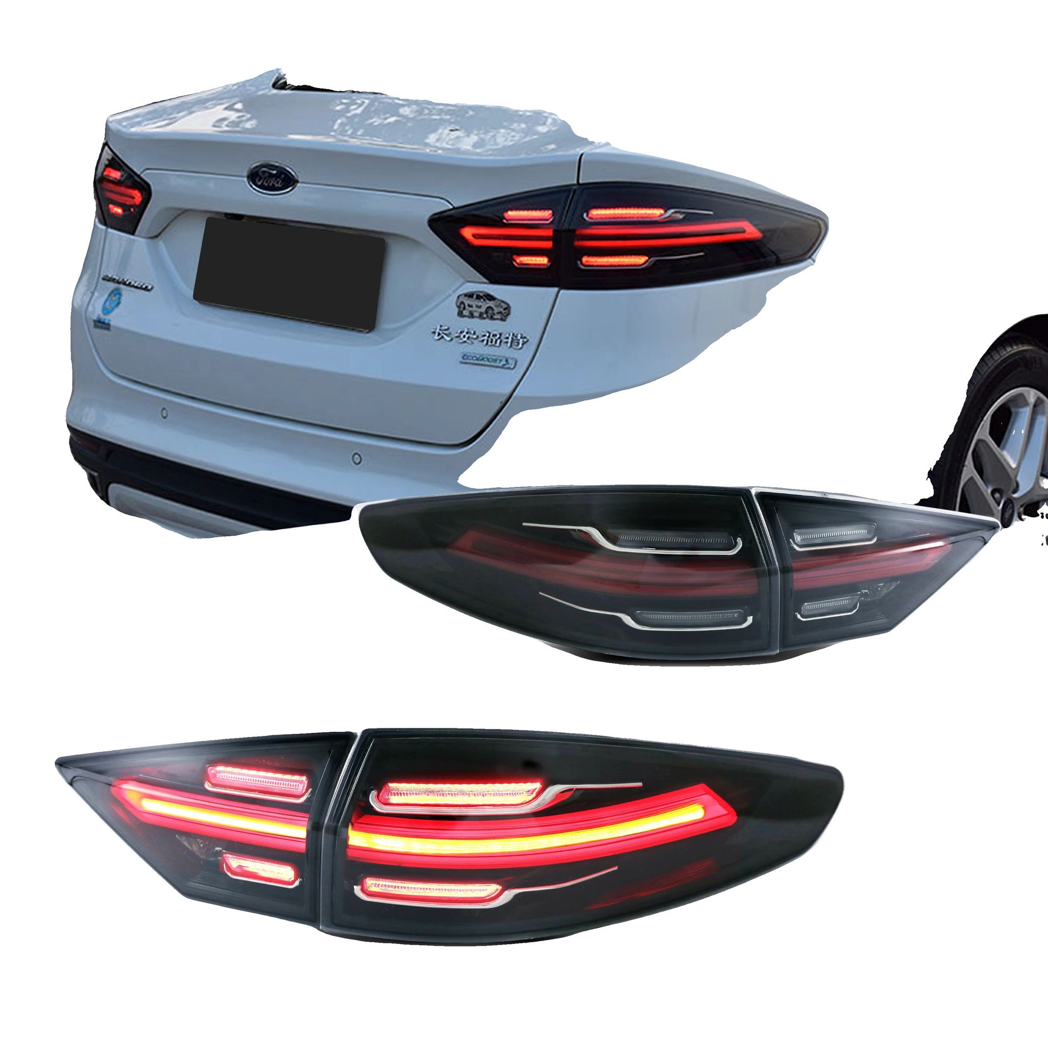 Led-rücklichtanbau, Kompatibel Mit Ford Mondeo 2013-2020, Kompatibel Mit Ford Fusion 2013-2020, 35w Leistung, 12v Spannung, 3400lm Lumen