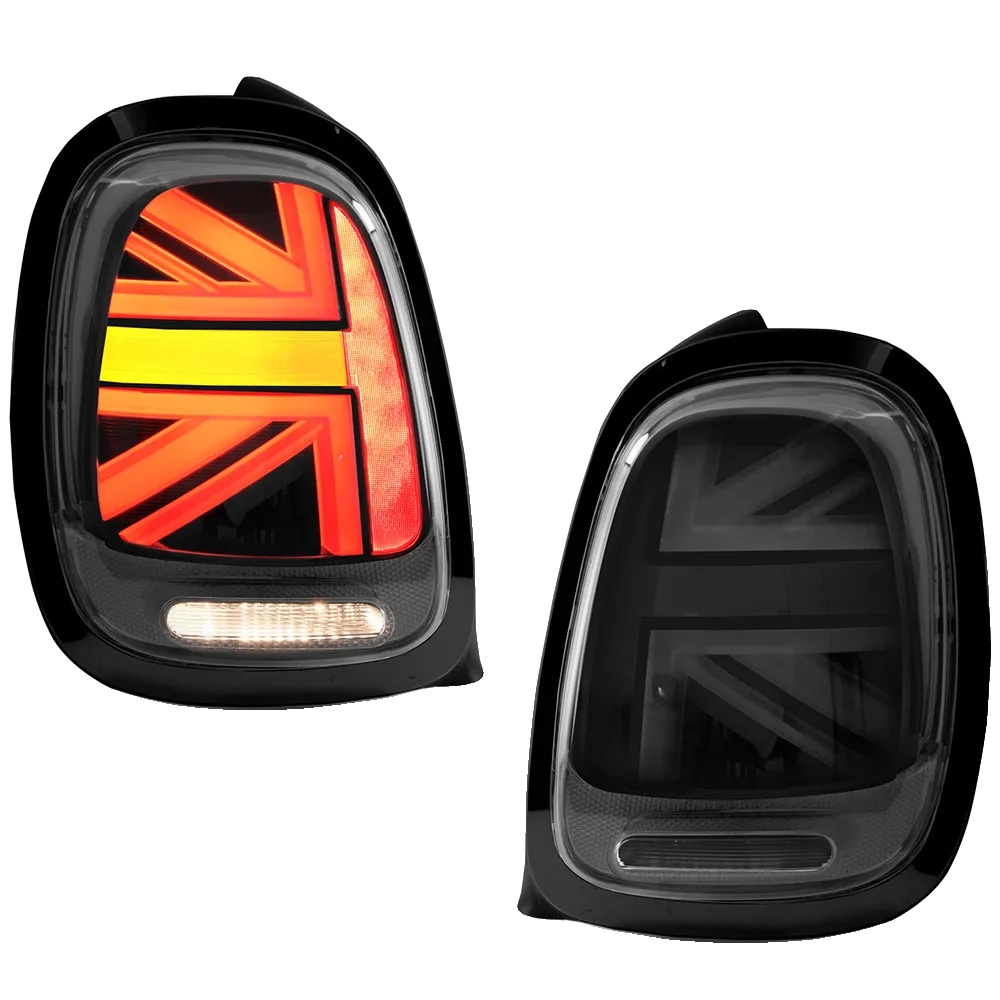 Rücklichter, Led-sequenzsignal, Wasserdichtes Design, Geräuchert Mit Schwarz