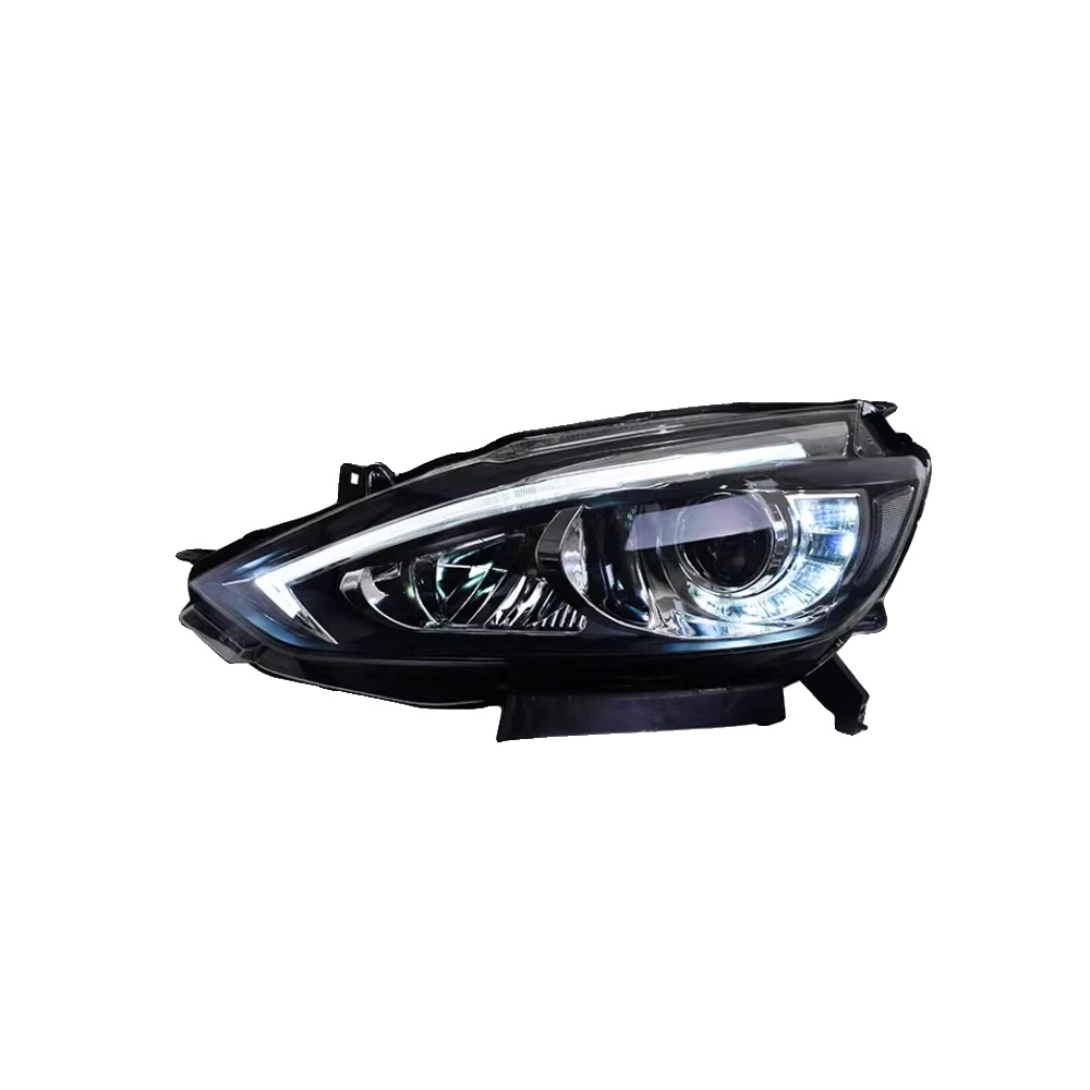 Scheinwerfer-einheit, Verbesserte Kompatibilität Mit Nissan Sylphy 2016-2019, Langlebige Konstruktion, Fernlicht Angel Eye Projektor, Scheinwerfer Led