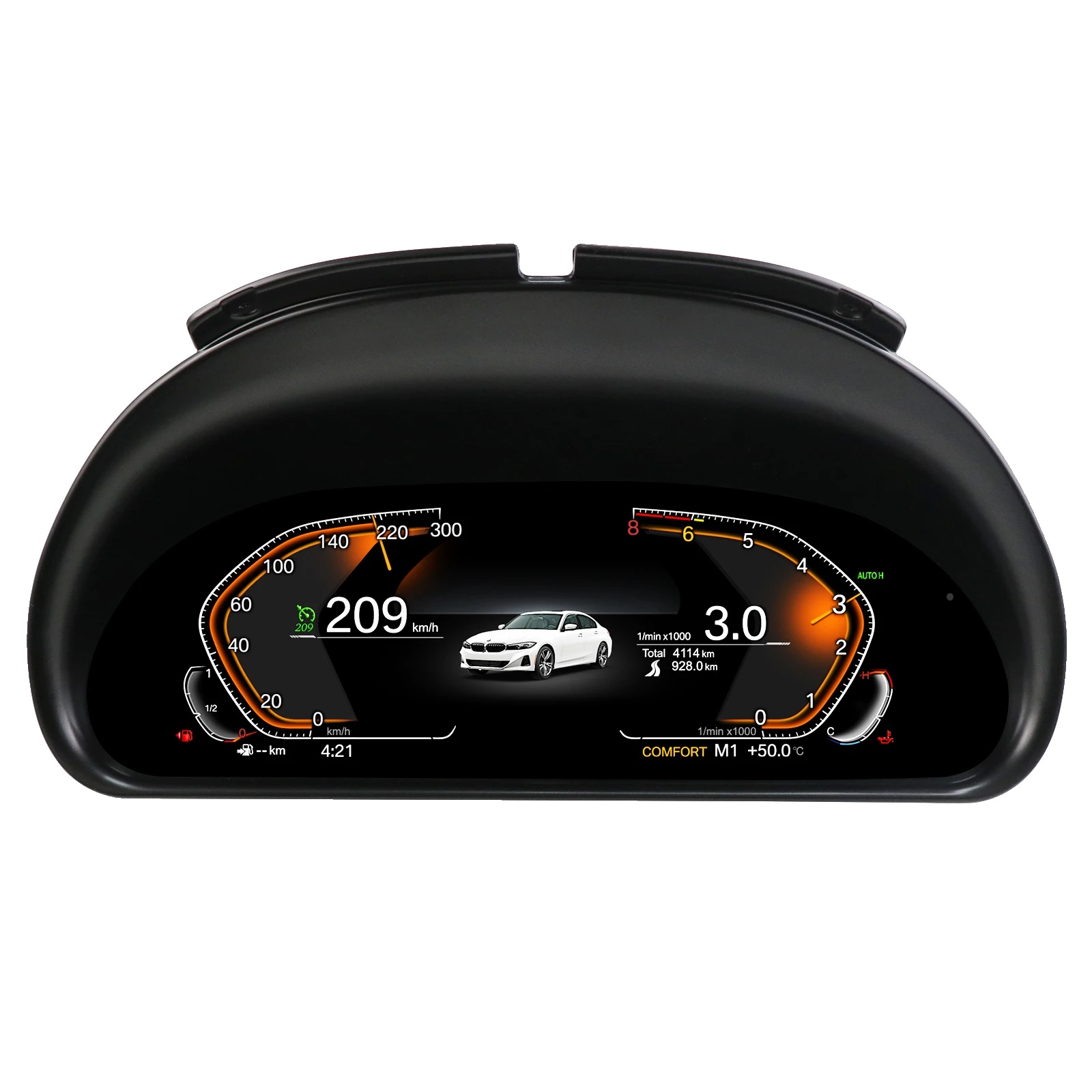 Digitales Armaturenbrett, Kompatibel Mit X5 E53 / 5er Reihe E39 1999 - 2006, Premium Limousine 5er Reihe, Schwarz