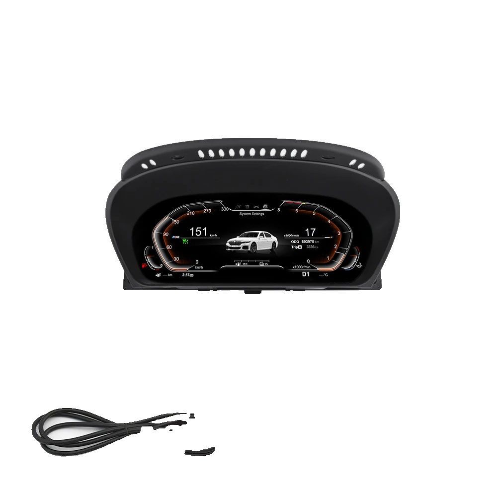 Digitales Dashboard, 12,3-zoll-lcd, Fahrzeugkompatibilität, E60 E61 E62 E63 E64