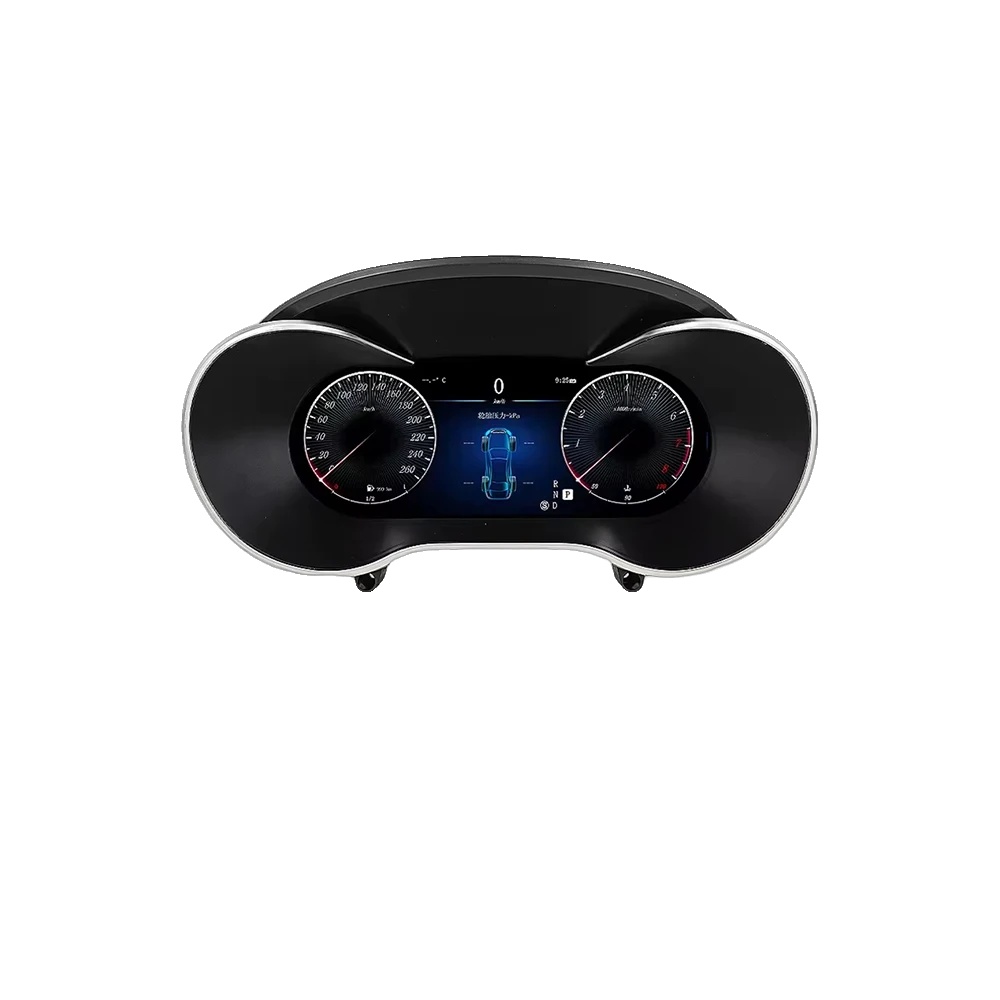 Auto Lcd Geschwindigkeitsmesser, 12,3 Zoll, Hd Digitalanzeige, Für W205 S205 W253 W446 2015-2018