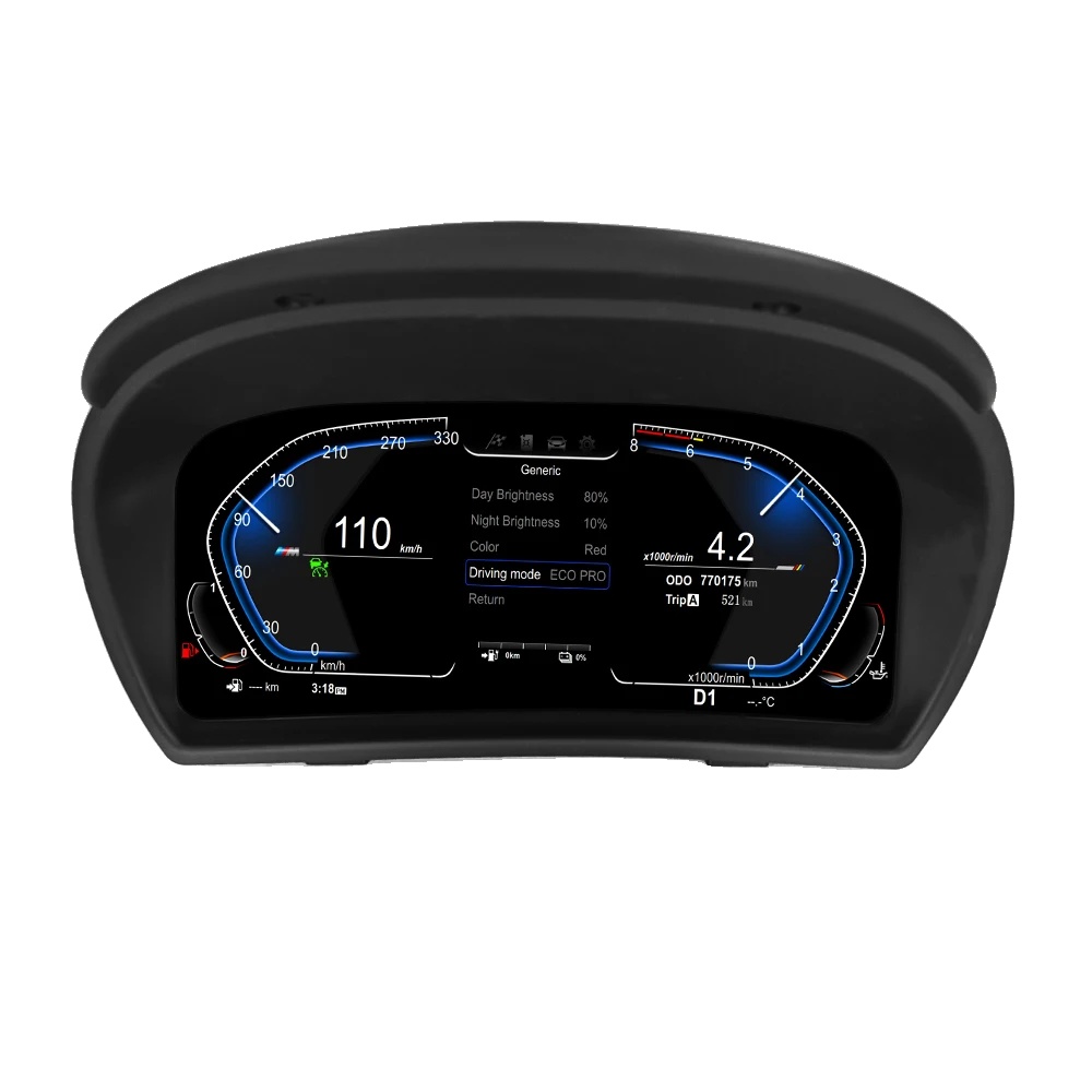 Digitales Armaturenbrett, Kompatibel Mit Z4-e89 2009-2016, Hd-display, Plug-and-play-installation, Schwarz