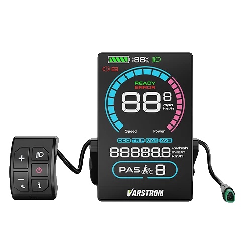 Ebike Display, Lcd-bildschirm, Can-protokoll-kompatibilität, Vd618 ( Can-protokoll )
