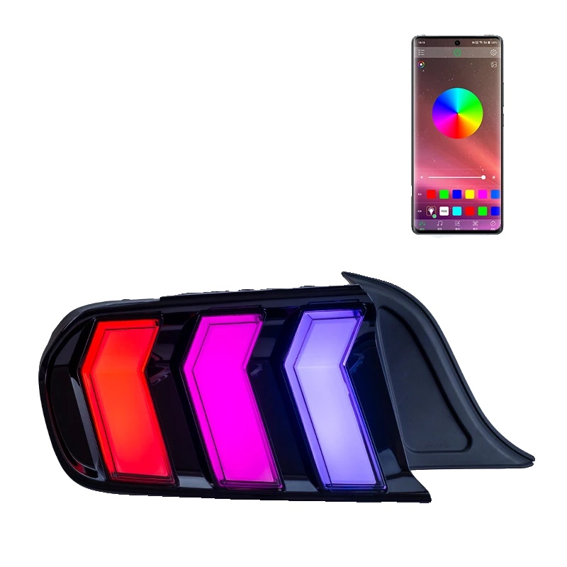 Led-rücklichter, Modernes Design, Verbesserte Sichtbarkeit, Rgb Rücklicht