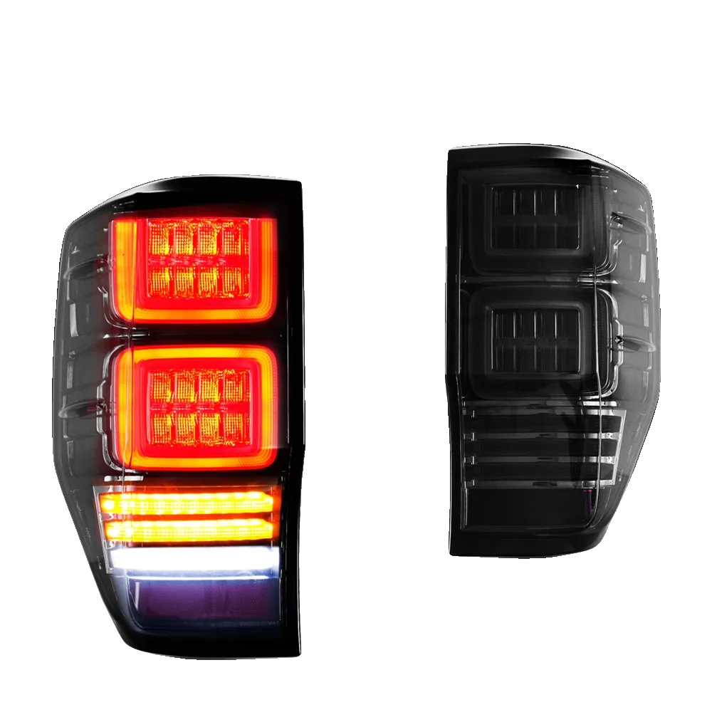 Rücklichter, Led-sequenzielle Blinker, Wasserdichtes Design, Geräuchert