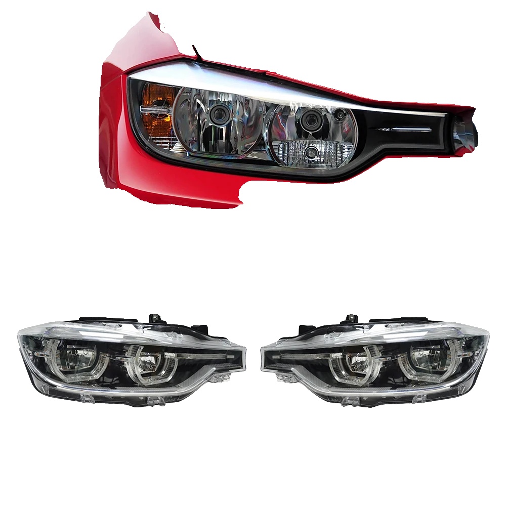 Led-scheinwerfer, Verbesserte Sichtbarkeit, Einfache Installation, Für Original-halogen, Rechts Und Links-a, Kein Loge-a