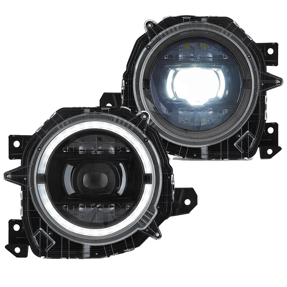 Led-projektor-scheinwerfer, Dualbeam, Startanimation, Lhd