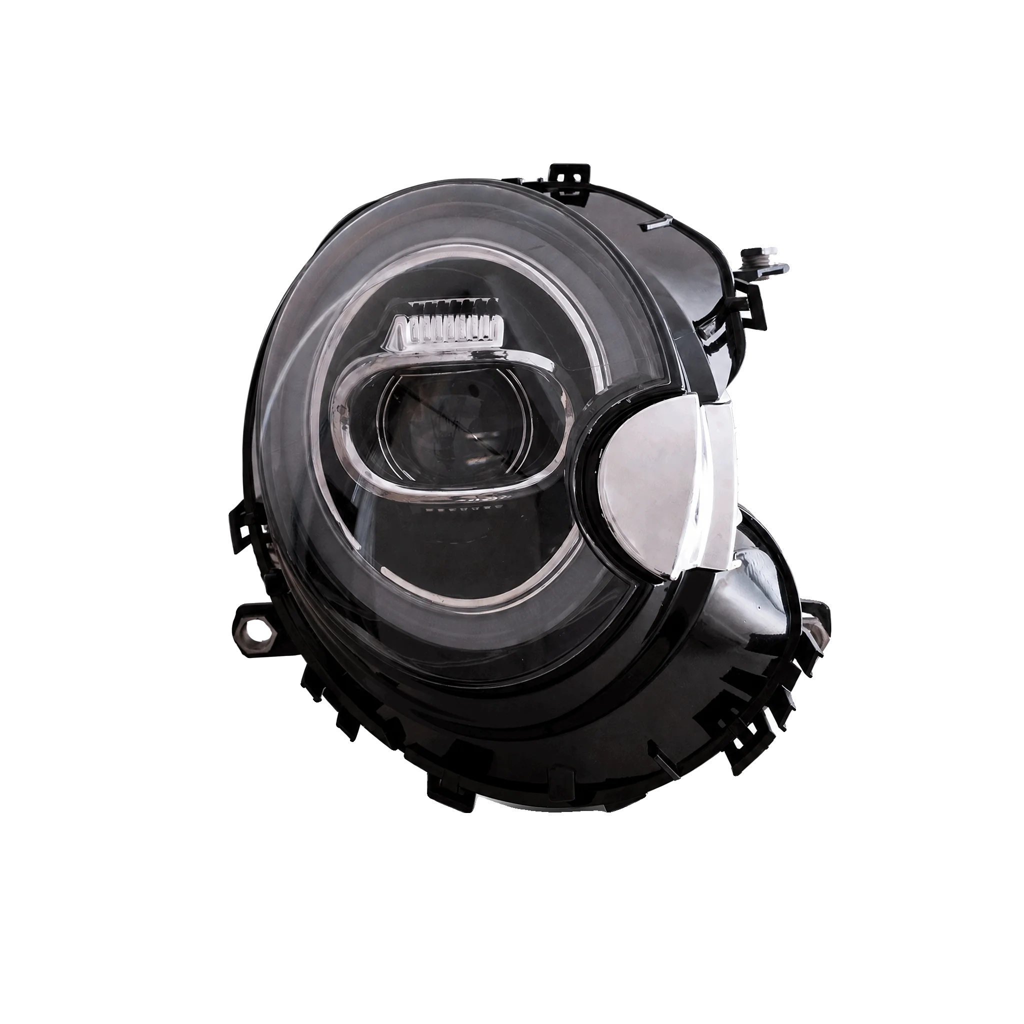Led-scheinwerfer, Dual-beam-projektor, Sequenzielle Blinker, Schwarz