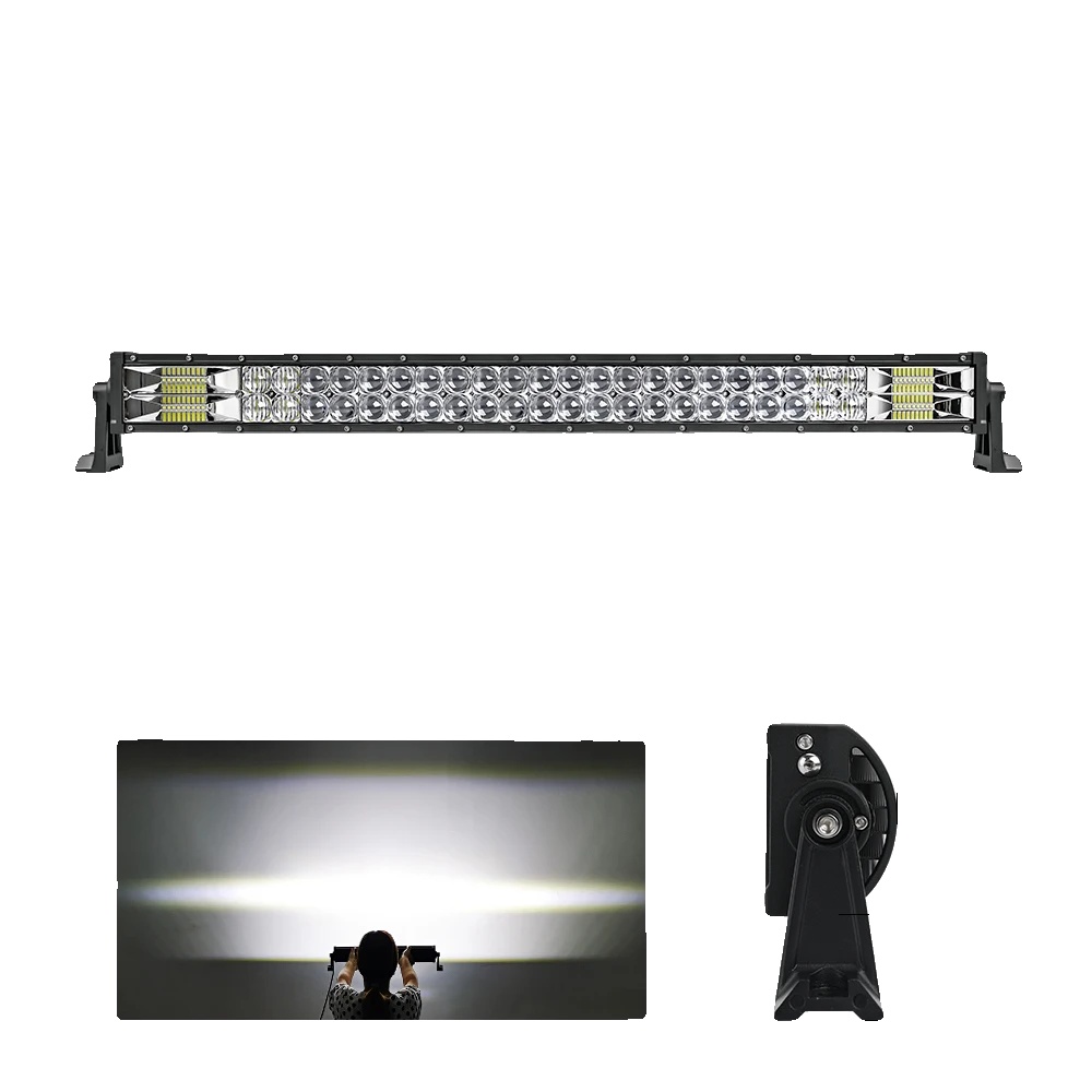 Led-lichtleiste, Dual Row, Kombi-strahl, 32gerade Ohne Draht