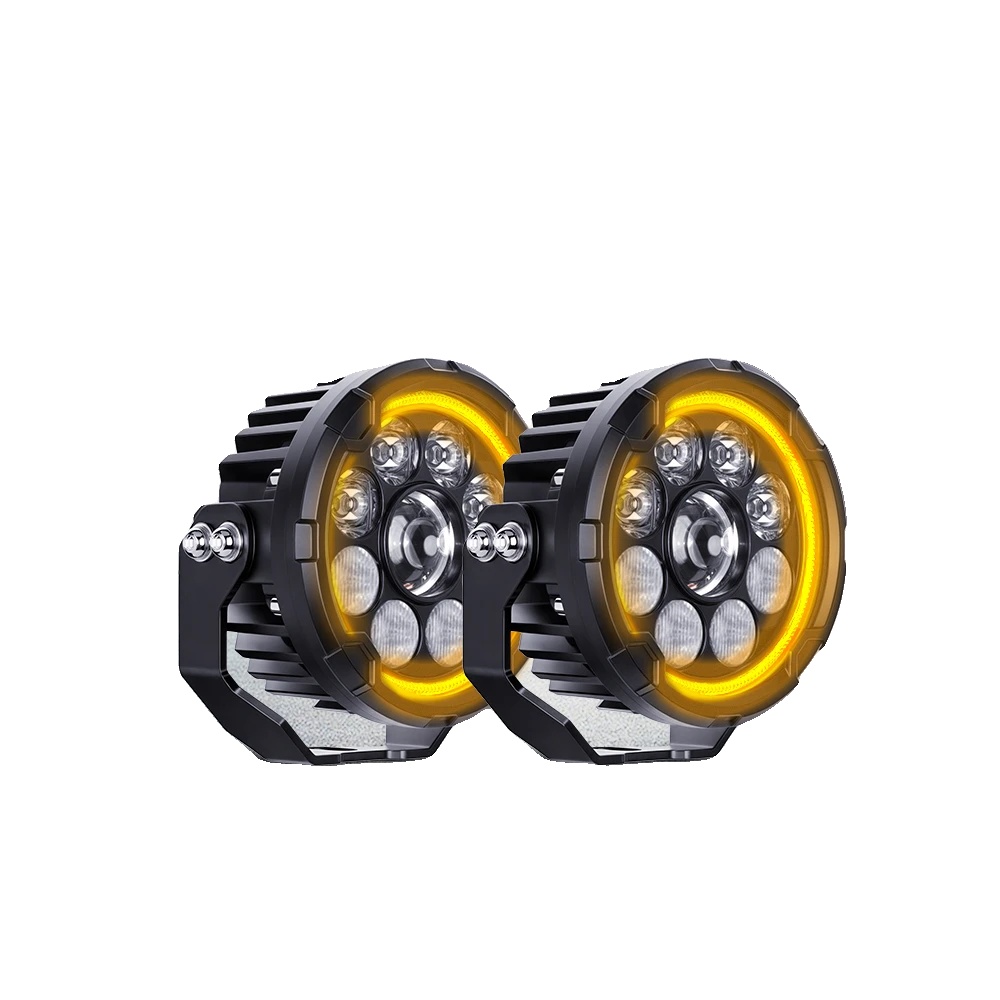 Motorrad Nebelscheinwerfer, Fern- Und Abblendlicht, Amber Drl Und Stroboskop, Fern- Und Abblendlicht