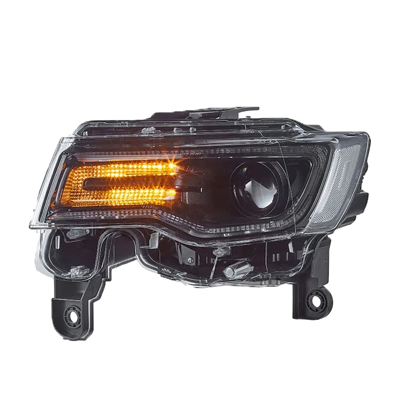 Scheinwerfer, Led-technologie, Einfache Installation, Bernstein, Schwarz