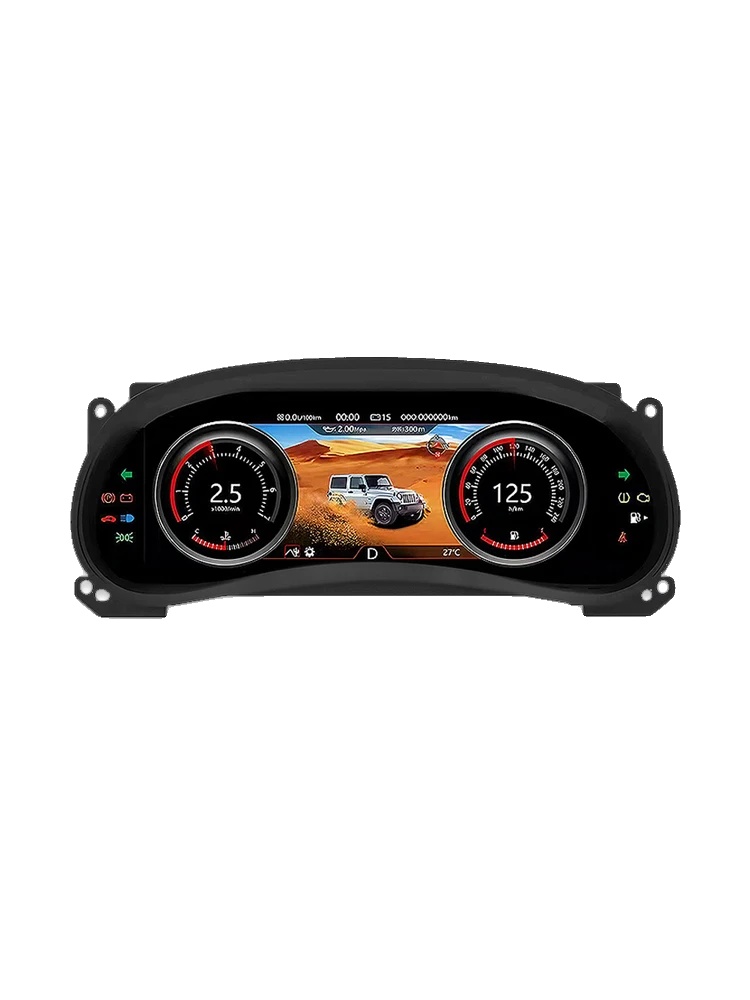 Digitales Dashboard, 12,3 Zoll Led, Plug-and-play-installation, Jeep Wrangler