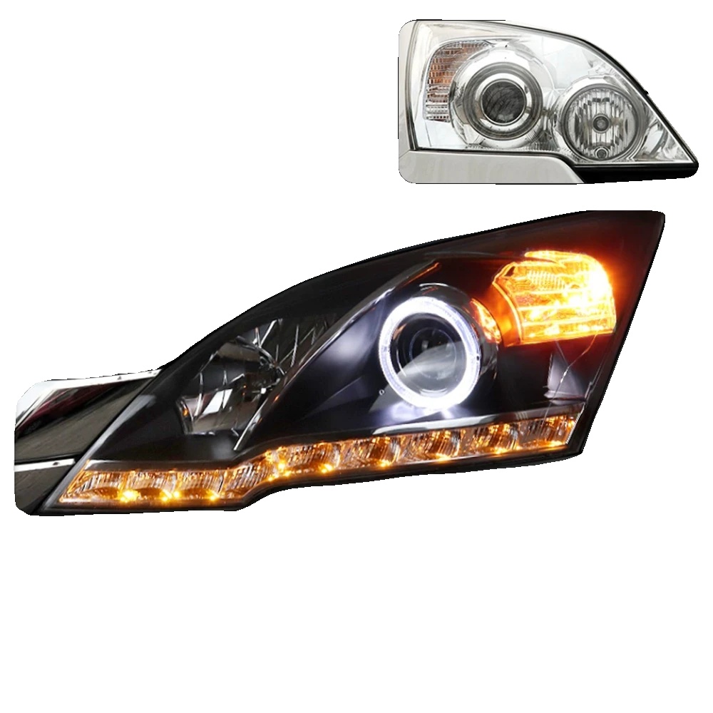 Scheinwerfer-einheit, Kompatibel Mit Honda Cr-v 2007-11, Led, Projektorlinse, Scheinwerfer Led