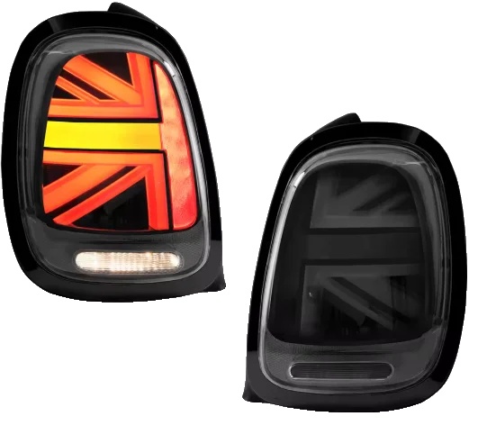 Led-rücklichter, Sequenzielle Blinker, Einfache Installation, Geräuchert Mit Schwarz