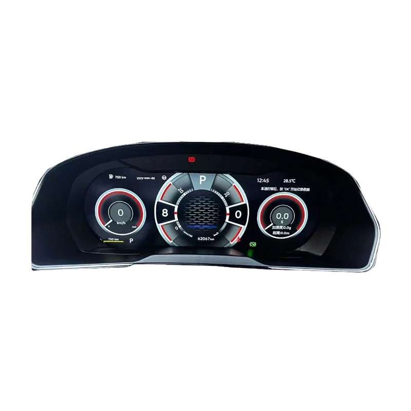 Dashboard-cluster, Kompatibel Mit Golf 7/7.5, Hochsichtbares Display, Schwarz
