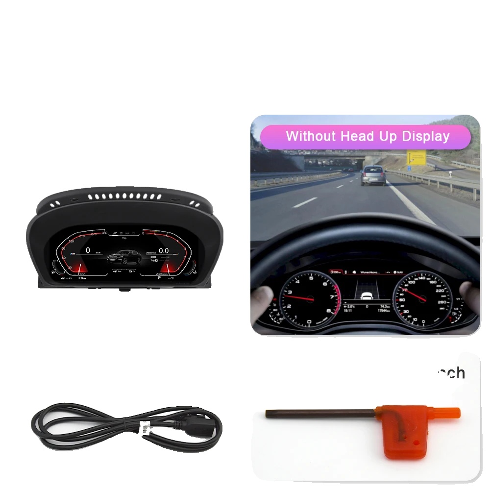 Digitales Instrumentencluster, Hd-display, Kompatibel Mit Luxus-suv-modellen, X6 E71